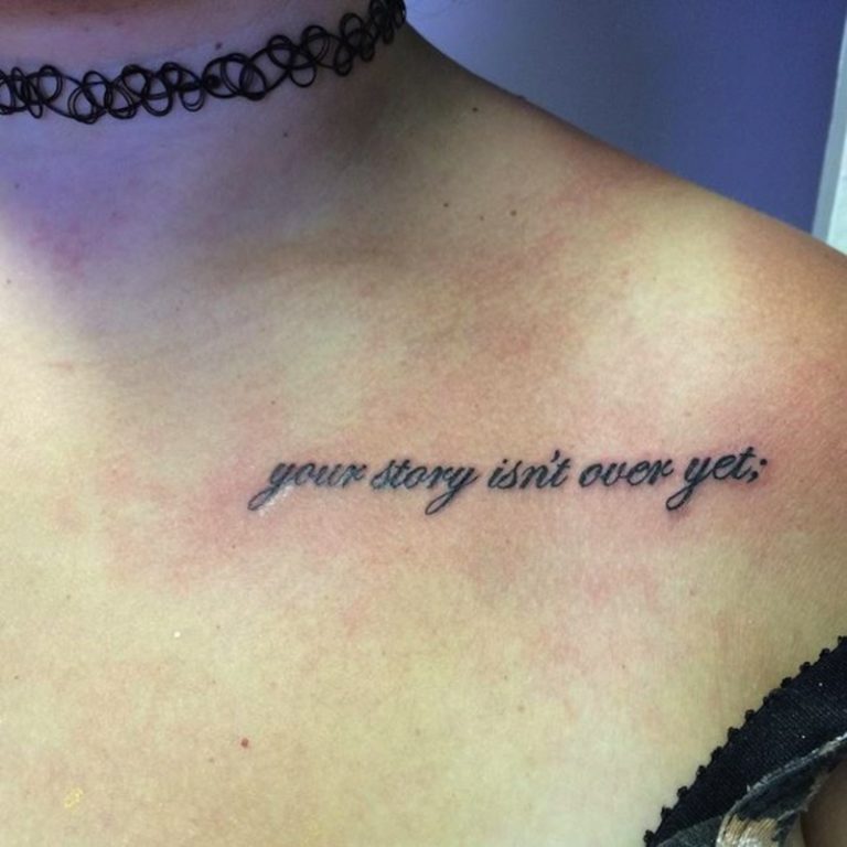 Depression Tattoo 24 Ideen mit einer starken Botschaft