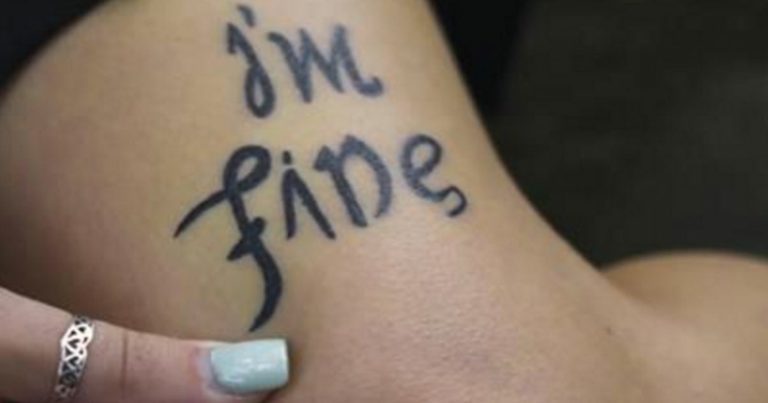Depression Tattoo 24 Ideen mit einer starken Botschaft