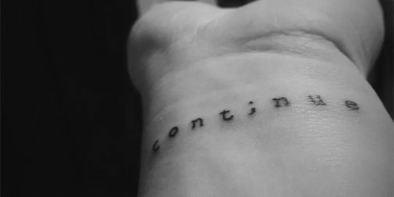 Depression Tattoo 24 Ideen mit einer starken Botschaft