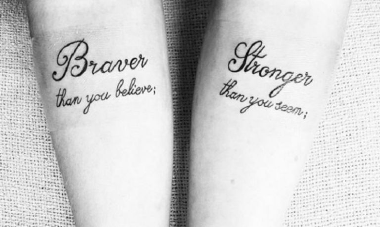 Depression Tattoo 24 Ideen mit einer starken Botschaft