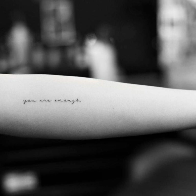Depression Tattoo 24 Ideen mit einer starken Botschaft