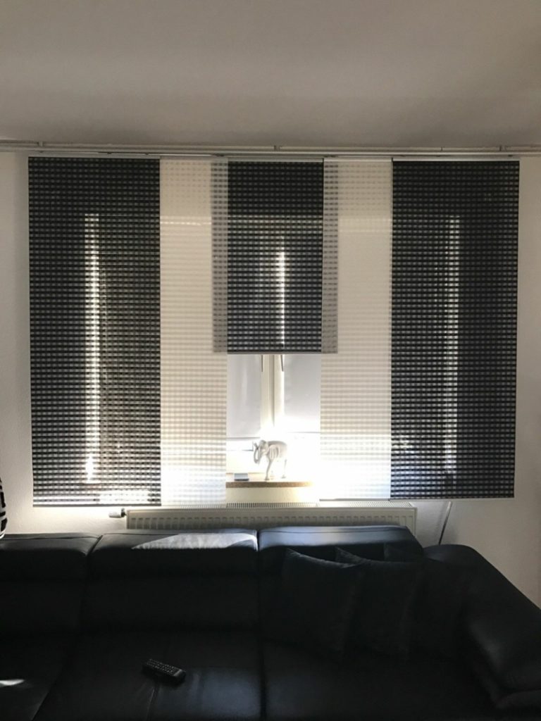 Schiebegardinen als attraktive Fensterdeko: 20 tolle Ideen
