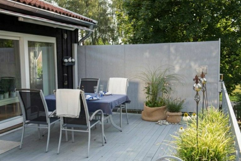 Windschutz Terrasse & Balkon schlaue und praktische Ideen