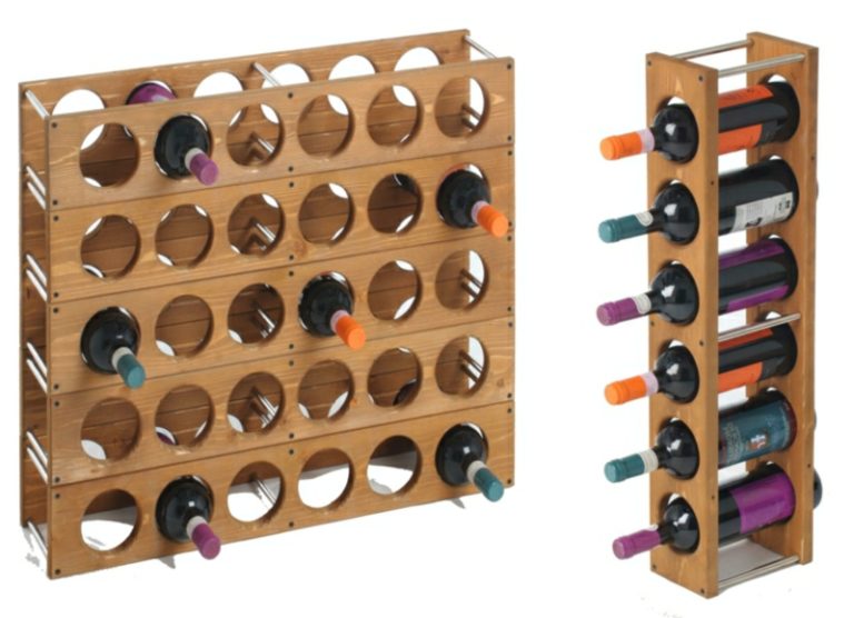 Weinregal selber bauen ganz leicht Schritt für Schritt ZENIDEEN