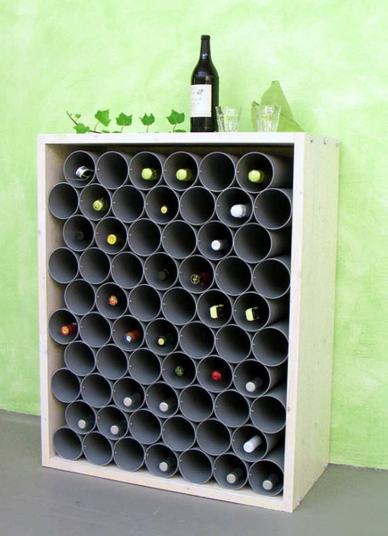 Weinregal selber bauen ganz leicht Schritt für Schritt ZENIDEEN