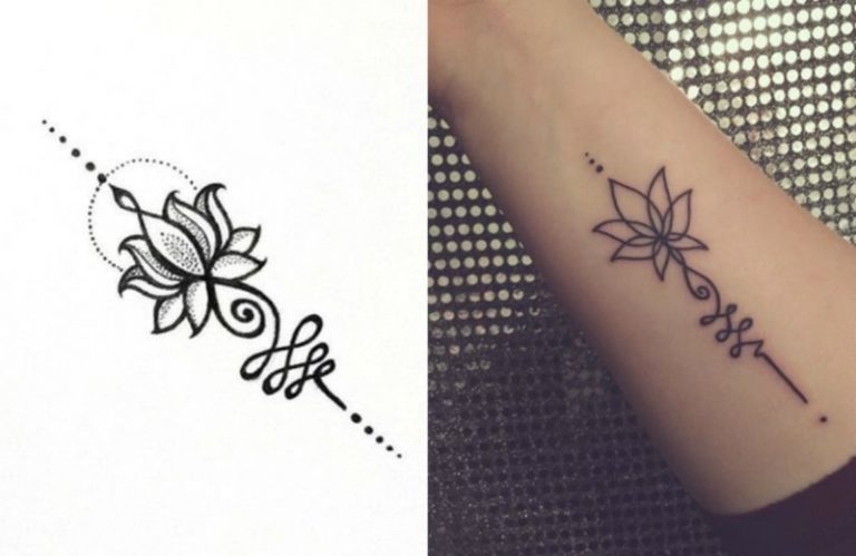 Buddhismus Tattoo coole Designs mit einer spirituellen Bedeutung