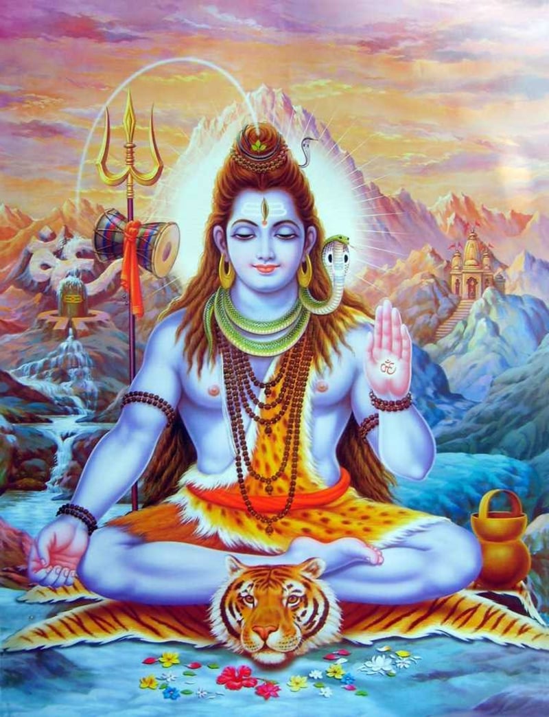Buddhismus Symbole Gott Shiva