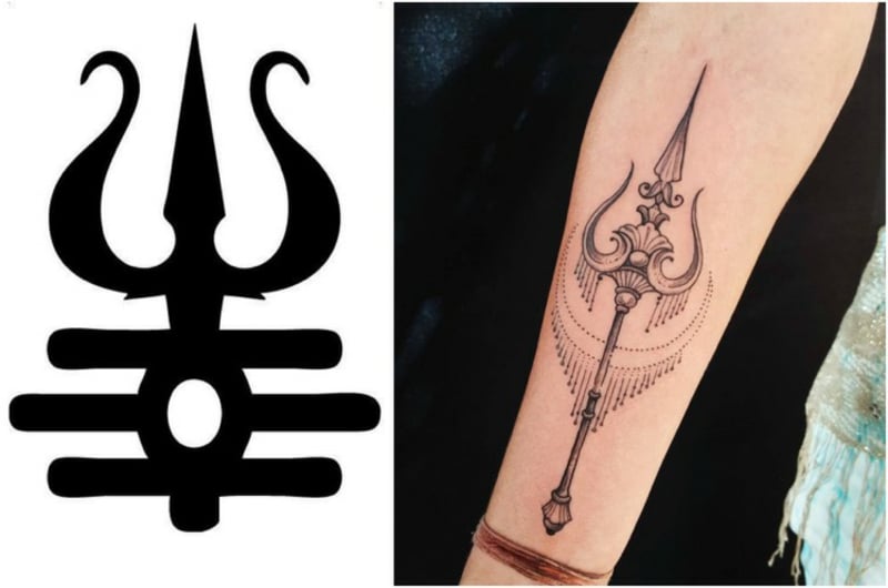 Tattoos Shiva Waffe Trishula