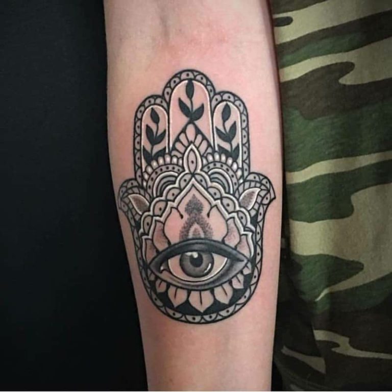Buddhismus Tattoo coole Designs mit einer spirituellen Bedeutung