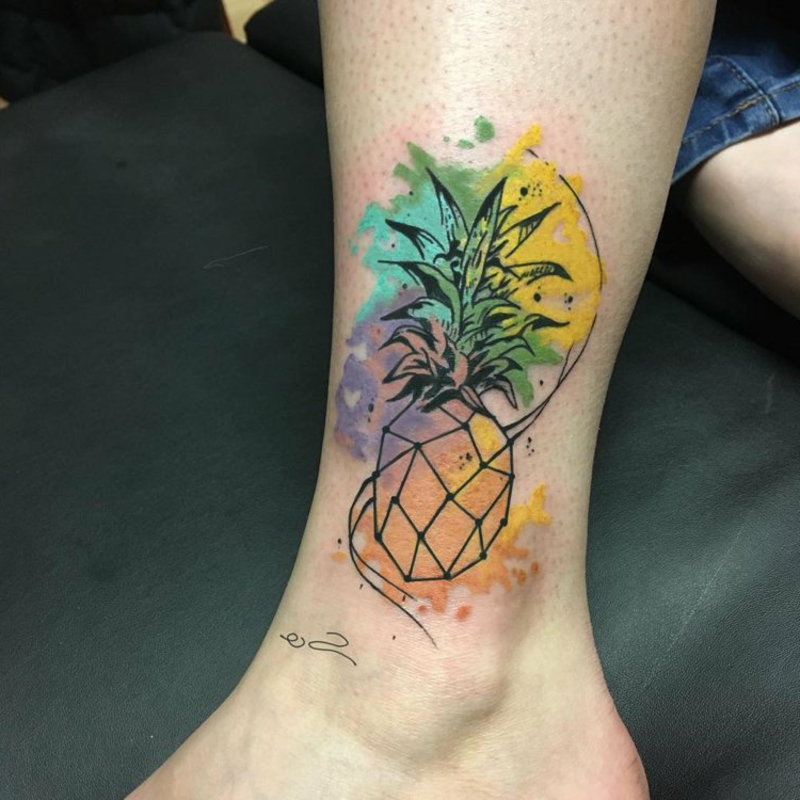 Watercolor Tattoo originell