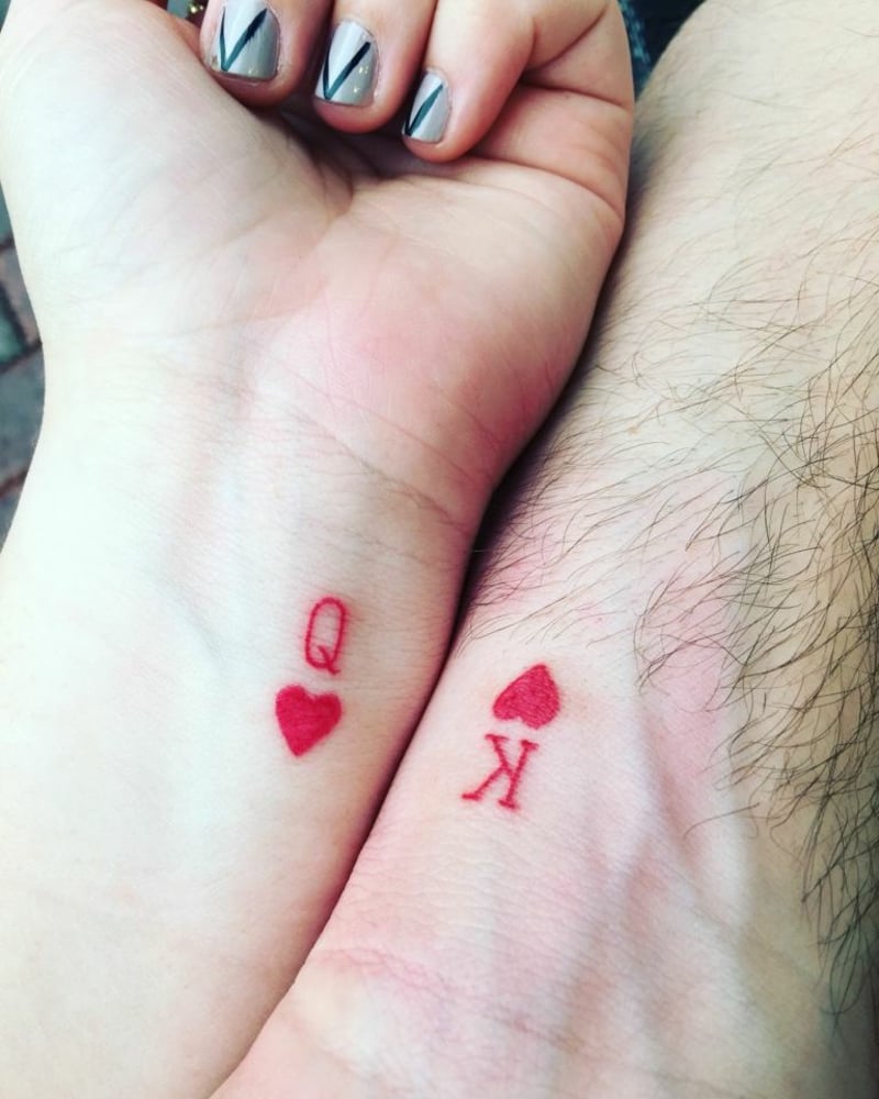tolle Tattoos Ehepartner