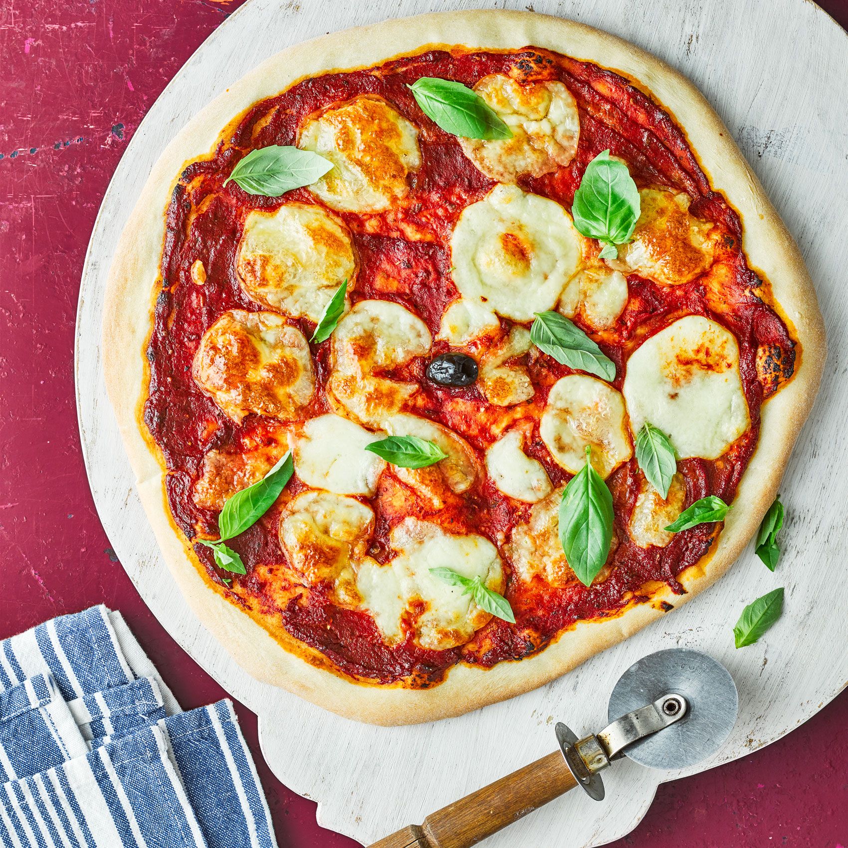 Pizza selber machen Margherita Rezept