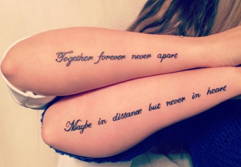 Freundschaftstattoo inspirierende Ideen für beste Freunde
