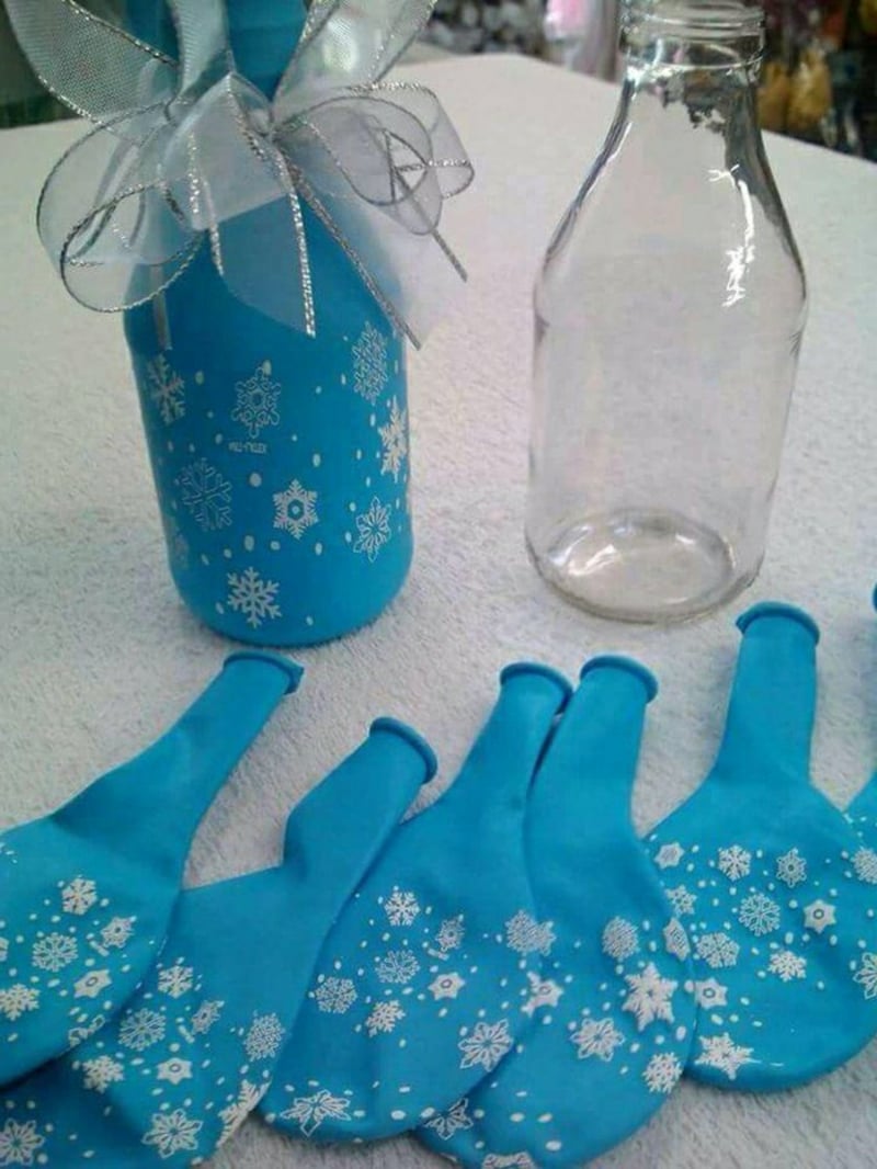 Vasen aus Glasflaschen selber machen