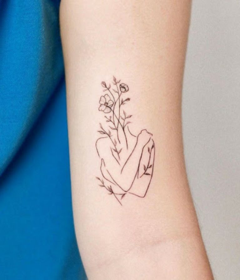Selbstliebe Tattoo 30+ originelle & tiefsinnige Designideen ZENIDEEN