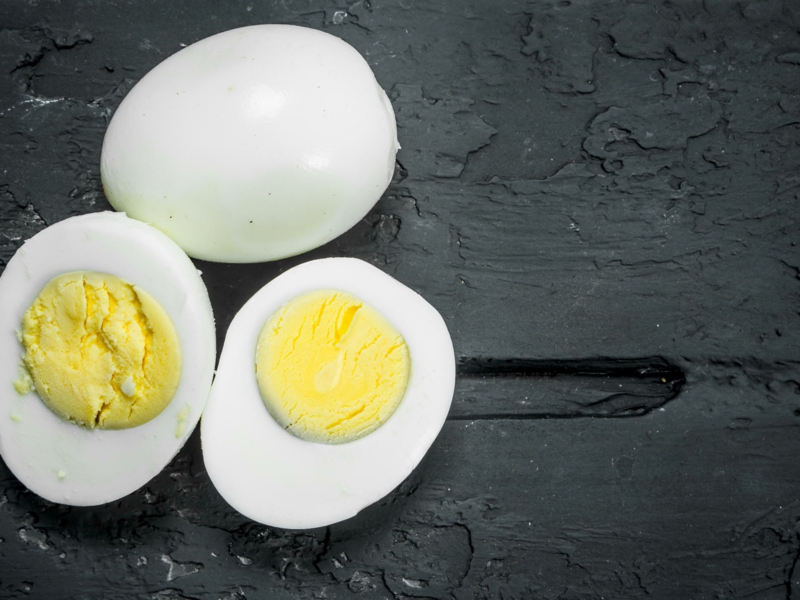 hartgekochte Eier essen gesund