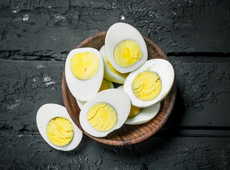 gekochte Eier essen Keto-Diät