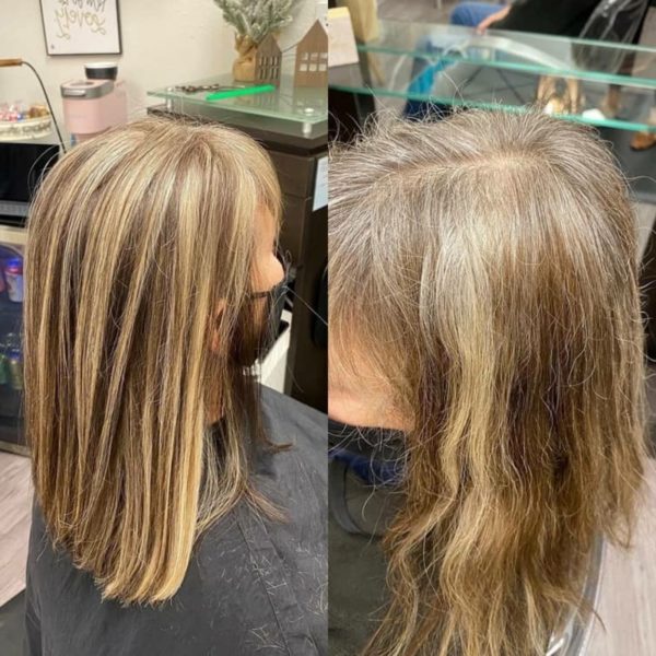 Graue Haare Mit Blonden Strähnchen Aufpeppen Graue Haare mit Strähnchen aufpeppen: Ideen für einen jüngeren Look