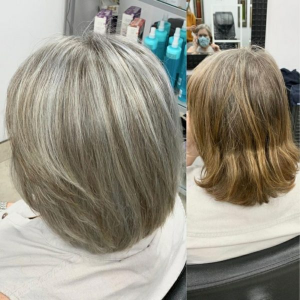 Graue Haare mit Strähnchen aufpeppen 5 Ideen für einen jüngeren Look ZENIDEEN