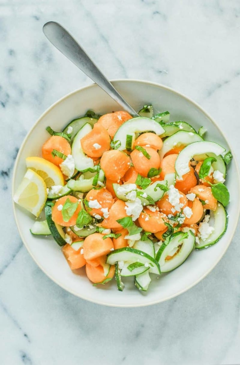 gesunde Salate Rezept mit Avocado
