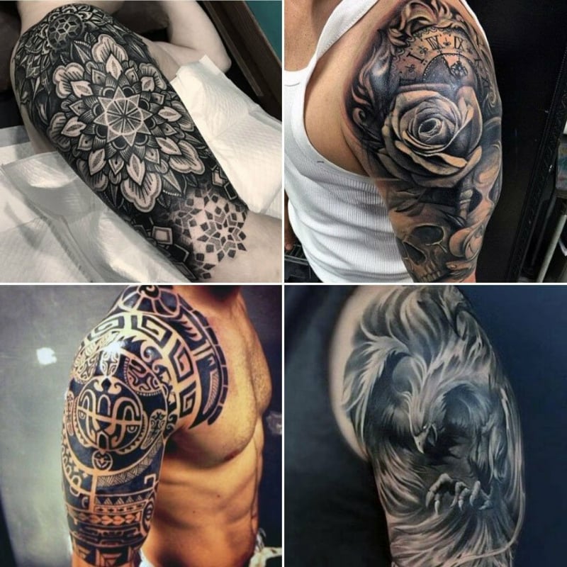 Sleeve Tattoo Designideen für Männer
