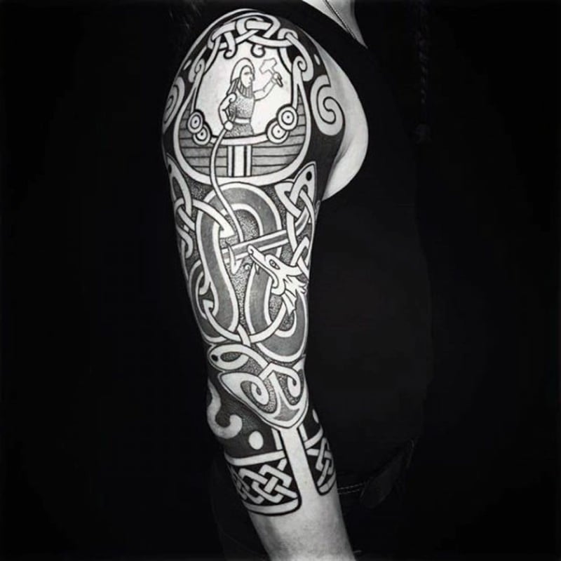 keltische Tattoos Ärmel tolle Ideen