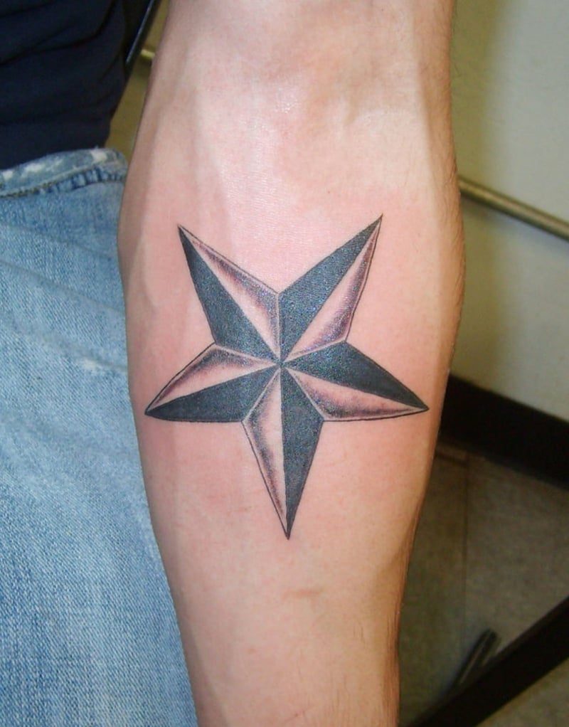 Tattoo Stern Unterarm