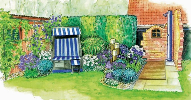 Garten maritim gestalten coole Ideen & hilfreiche Tipps