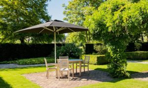 Entspannung im Schatten - 5 Tipps für den richtigen Sonnenschirm für Garten