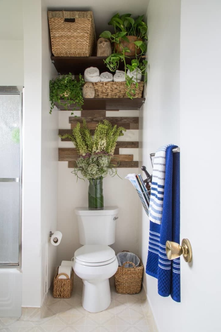Gäste WC renovieren - Verwenden Sie Pflanzen