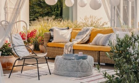 Outdoor ist das neue Indoor: Moderne Sitzecke im Garten gestalten