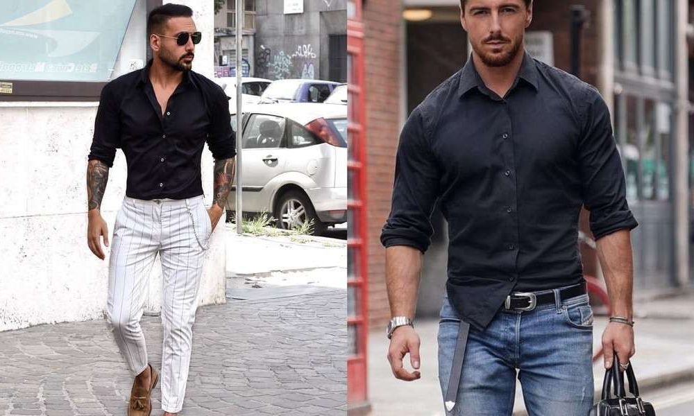 Herrenhemden: modisch gekleidet mit Slim-Fit Modellen
