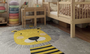 Kinderteppich Blau