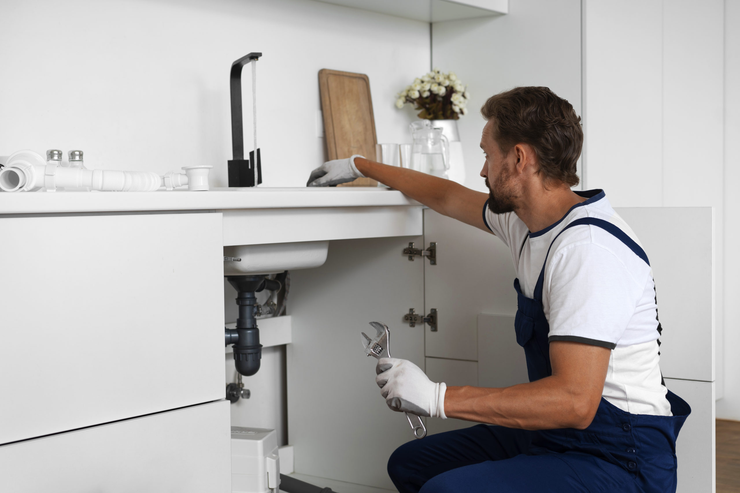 Abfluss freigeben von Handwerker