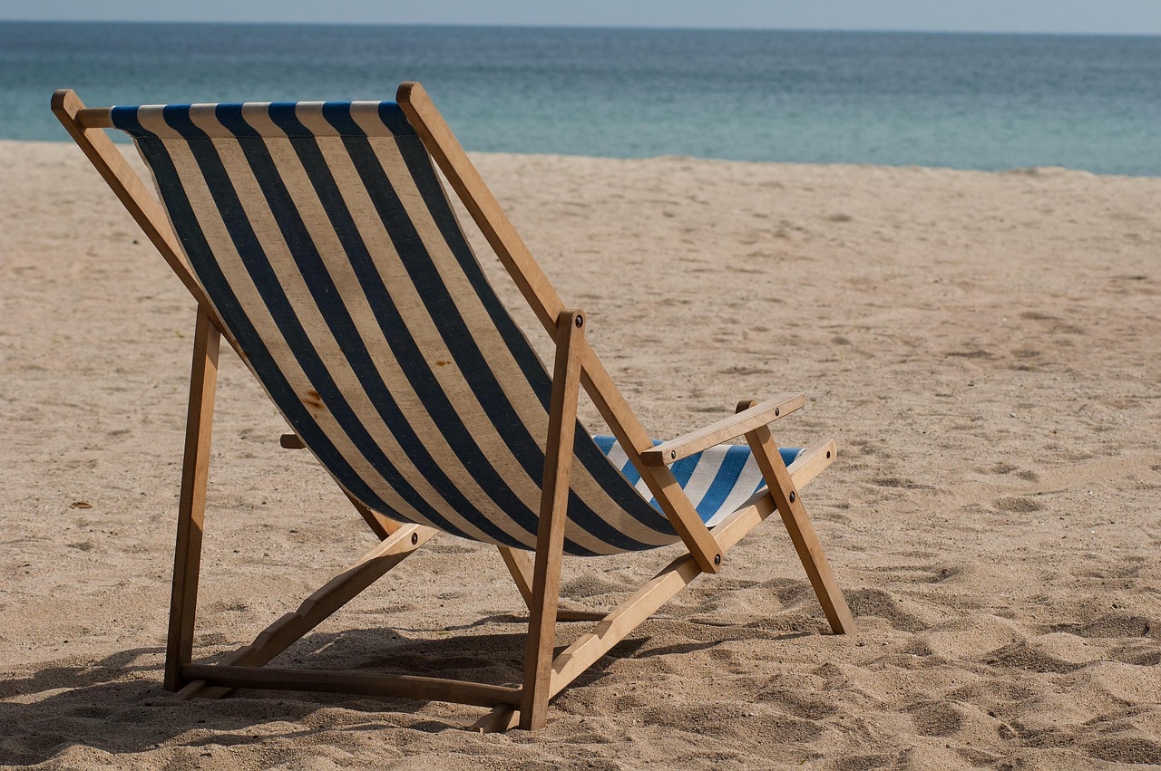 klappbare Strandstuhl