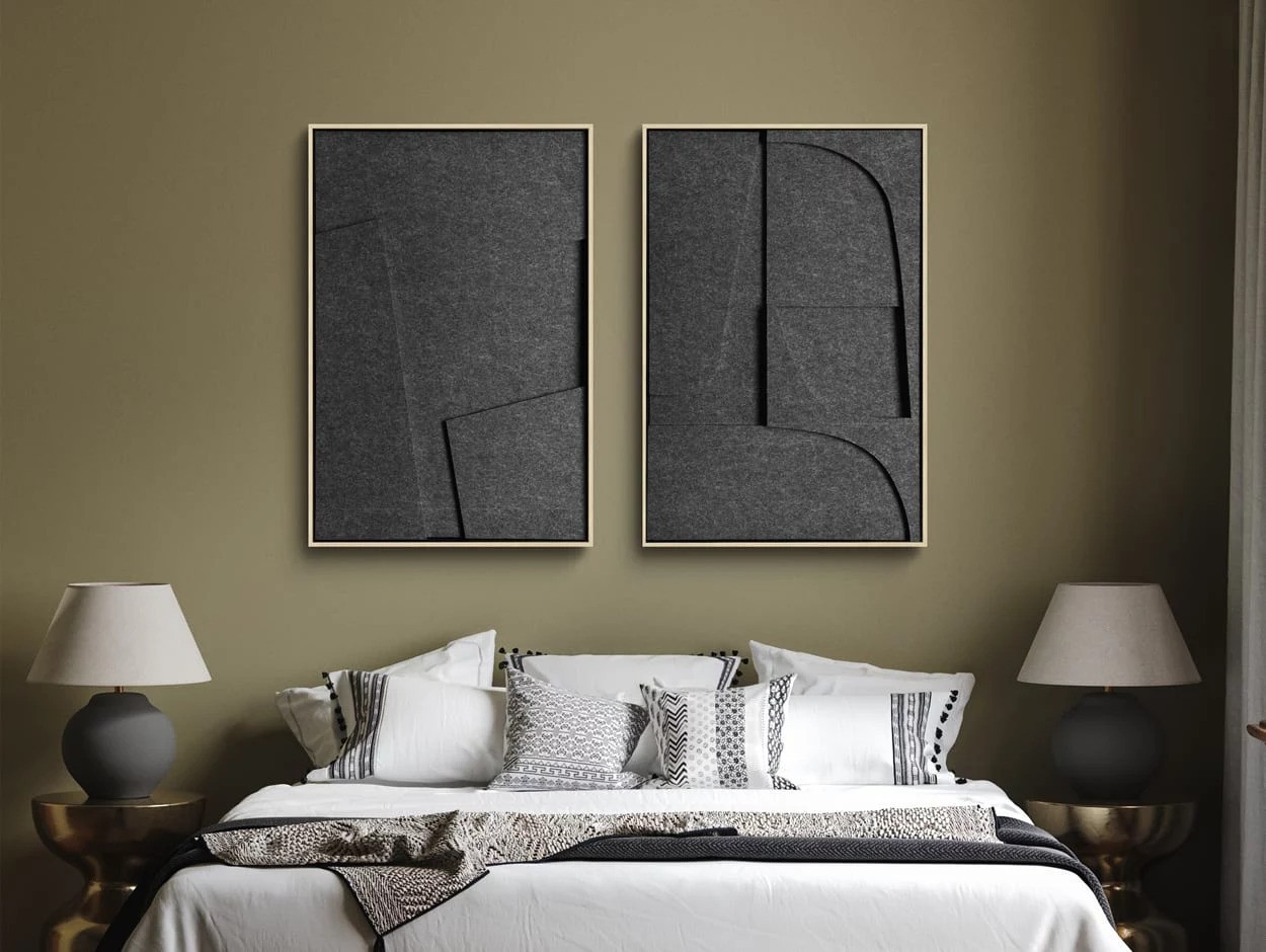 Wanddekoration Abstrakt
