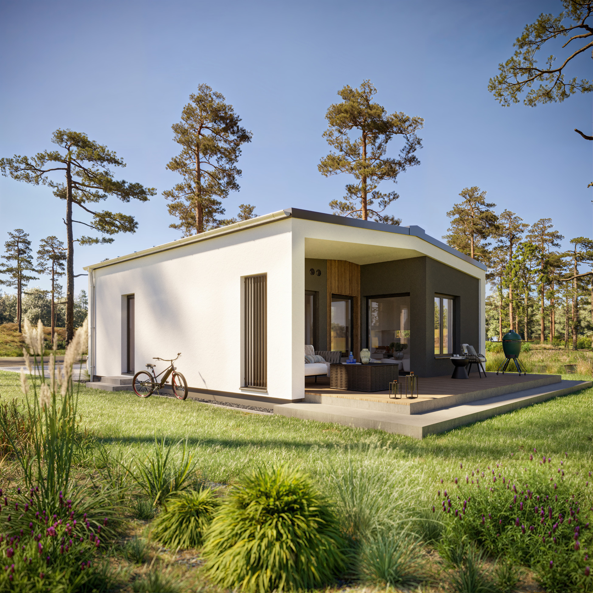 Bungalows mit Kreativität und Erfahrung