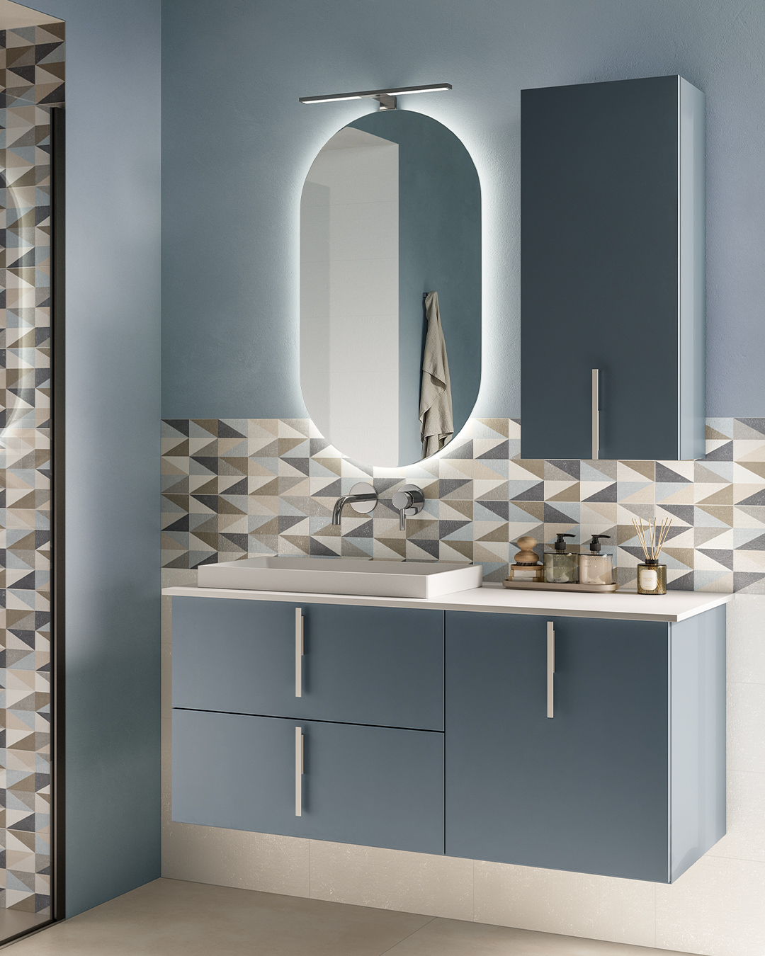 Farbgestaltung und Raumwirkung Badfliesen