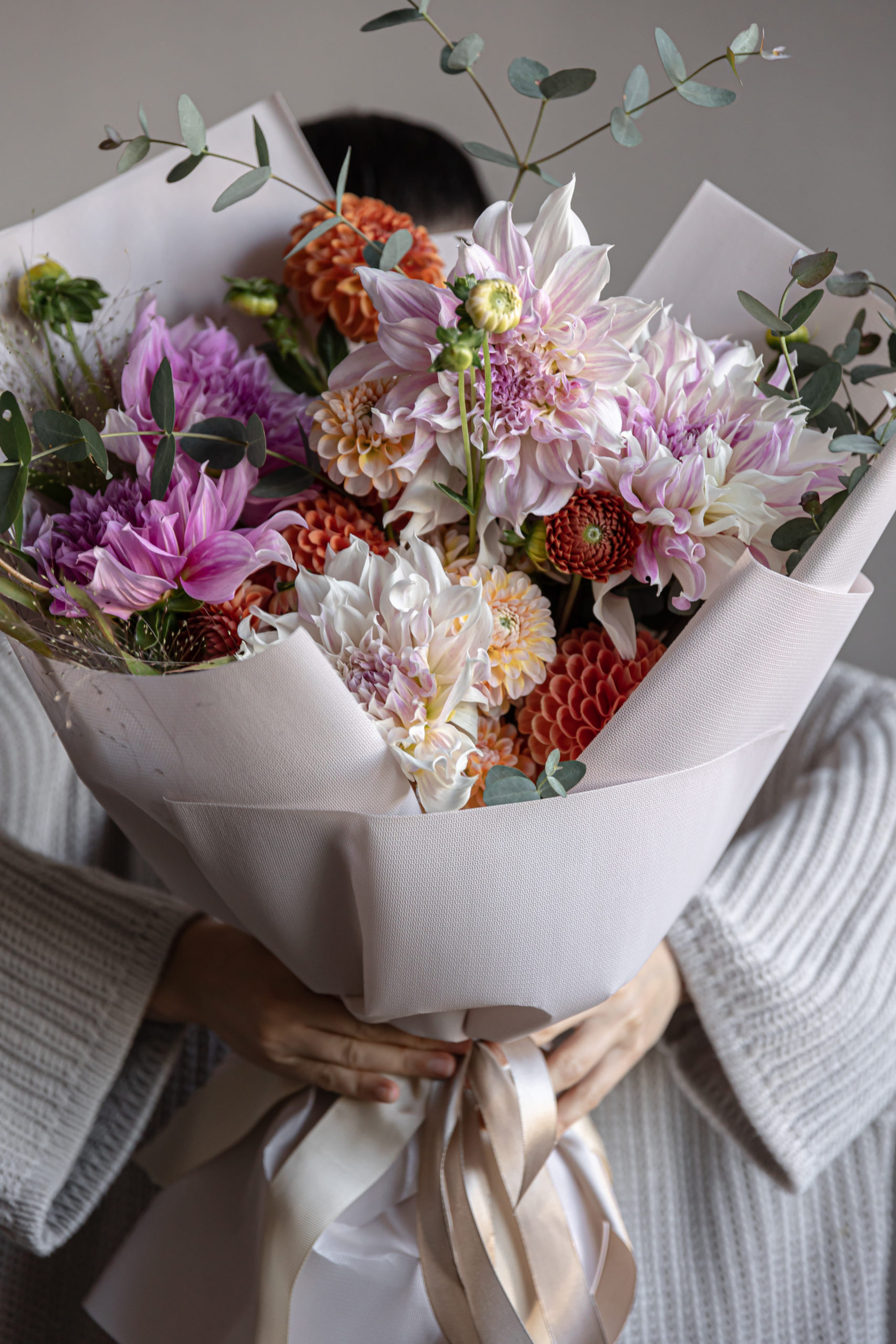Blumenstrauß als beste persöngliches Geschenk