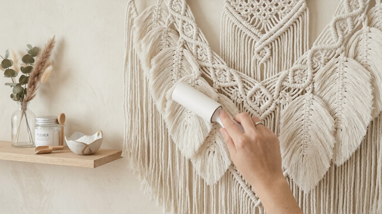 Makramee reinigen: Der ultimative Guide für die Pflege von Baumwollgarn