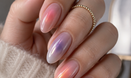 Aura Nails: Der Maniküre-Trend für Nägel mit sanftem Glow