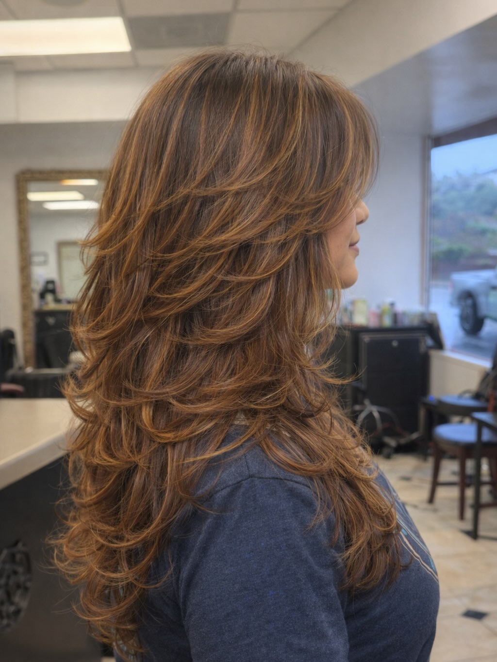 Butterfly Cut Feines Haar Butterfly Cut Feines Haar