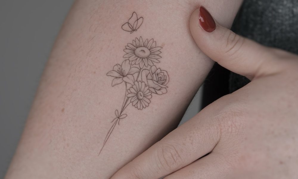 Fineline Tattoo: zarte Motive, die nicht leise sein müssen