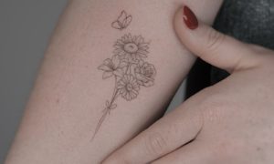 Fineline Tattoo: zarte Motive, die nicht leise sein müssen
