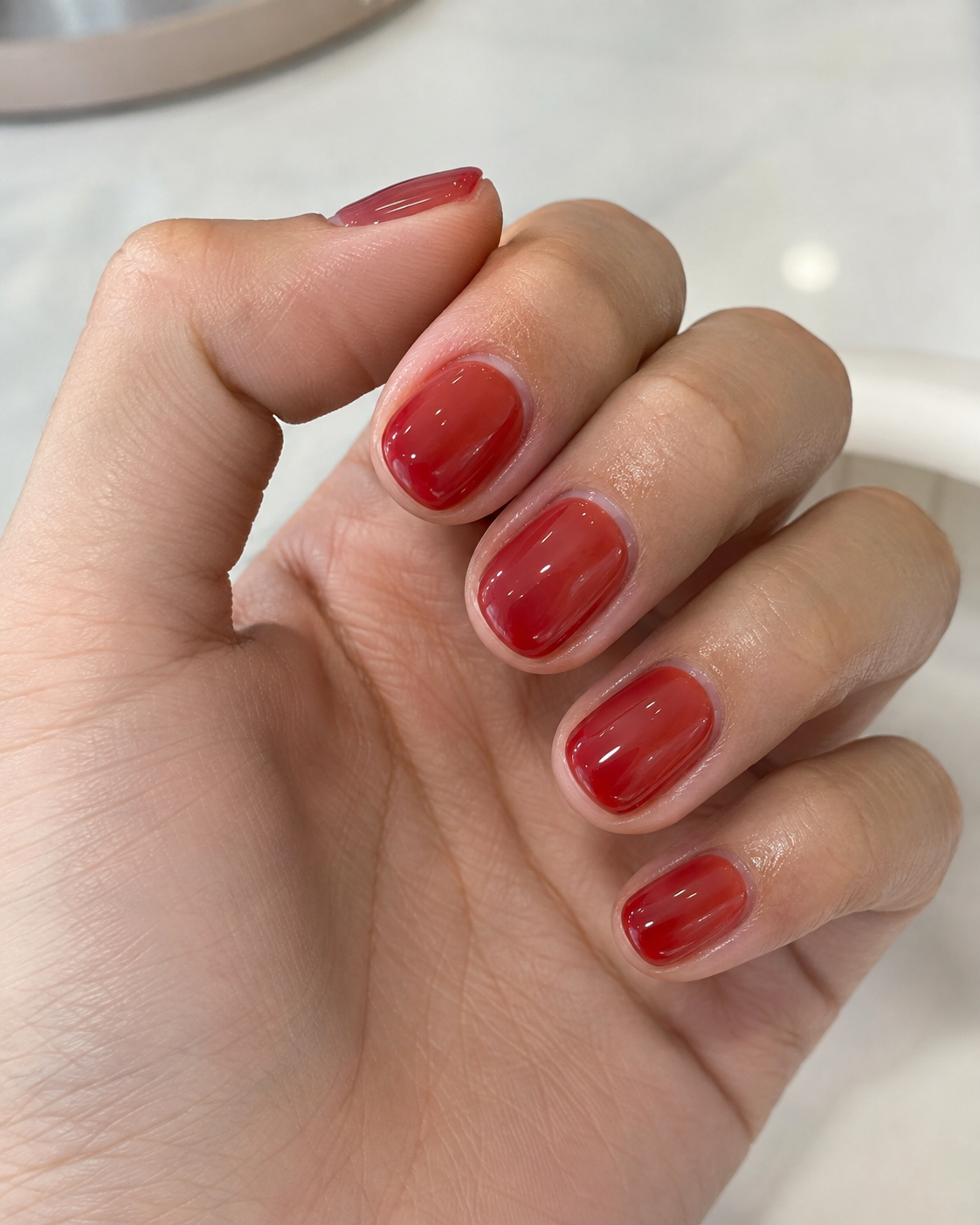 Jelly Nägel Ideen Rot Jelly Nägel Ideen Rot