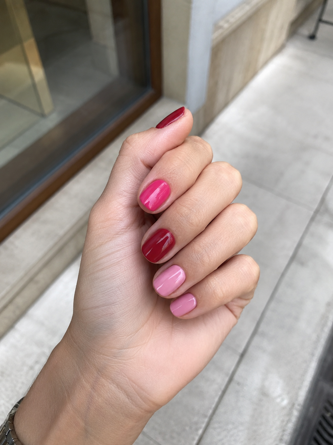 Rot und Rosa Nägel Ideen Rot und Rosa Nägel Ideen