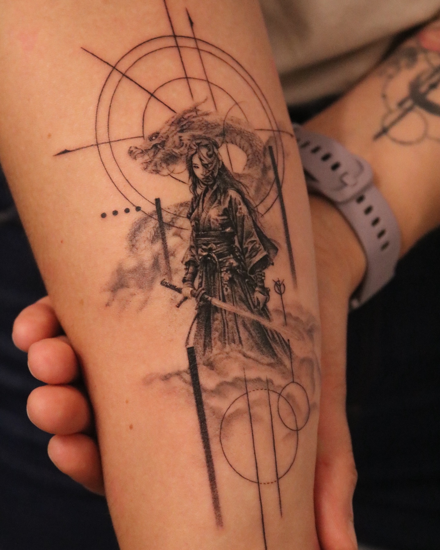 Samurai Tattoo Frau Samurai Tattoo Frau