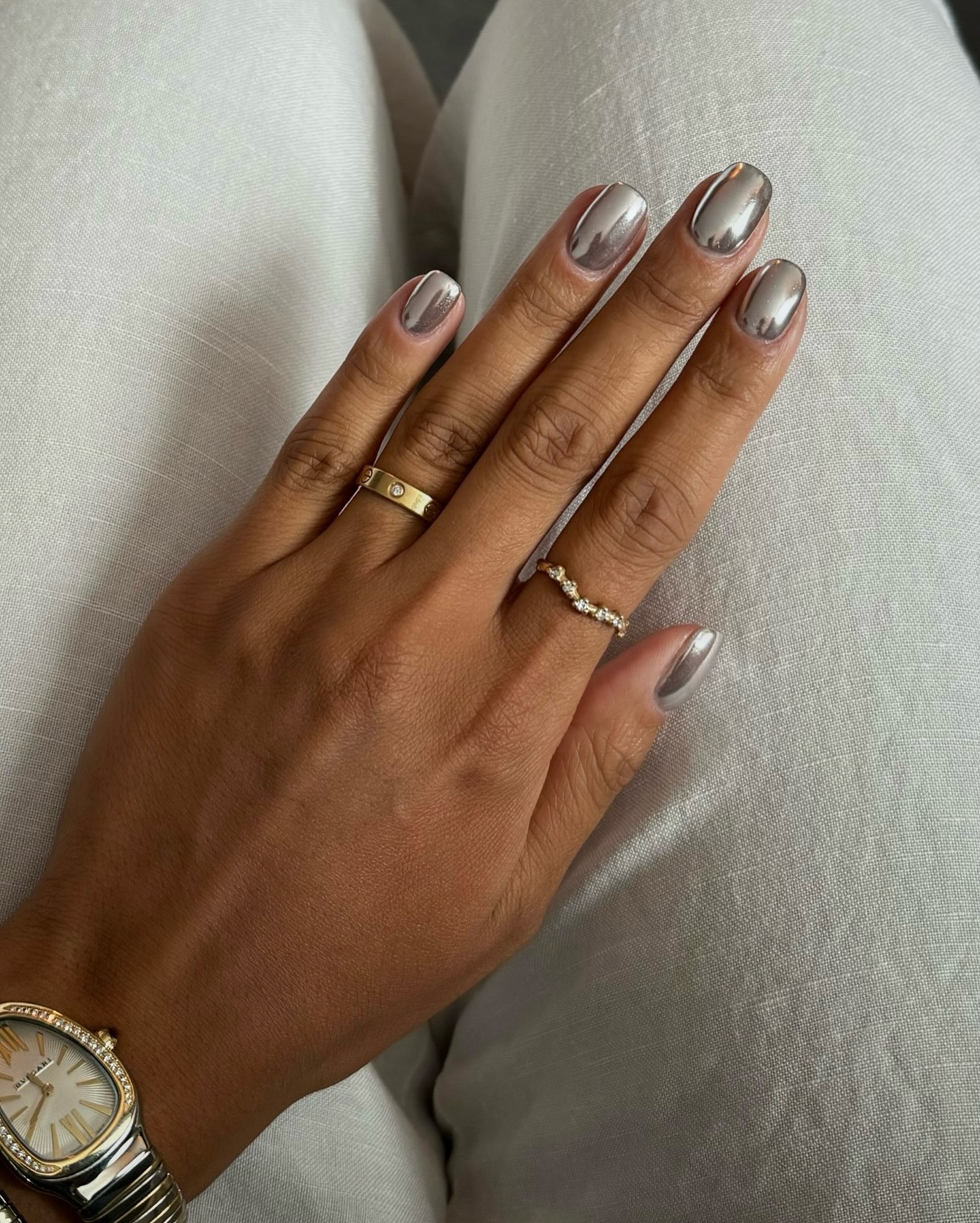nägel chrom silber nägel chrom silber
